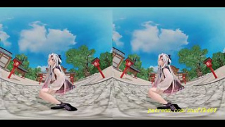 [Vr180 MMD Ayame, Vr180 MMD, Hololive] Vr180 MMD Ayame Dance 3D Hololive Hentai