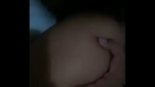 [Giving It To, Girlfriend, Friend] Young Brunette Takes It For My Lesbian Action In Parents Bed