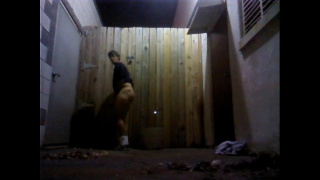 [Exhibitionism, In The Alley, Stripping] Stripping In The Alley