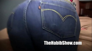 [White, Thicke, Arab] Thicke PAWG White Girl Frigged By Hairy Arab
