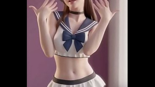 [Uncensored, Kpop, Bubbly Dance] D Va S Bubbly Dance Girls Generation Gee Uncensored Hentai AI Generated