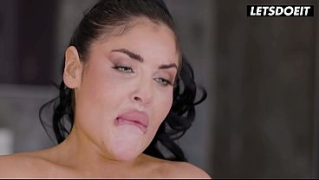 [Curvy, Inked, Raw] Curvy Inked Latina Gets Fucked Raw Cowgirl And Takes Facial