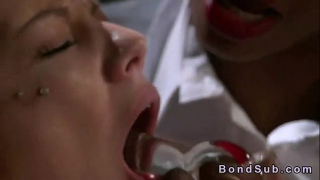 [Blonde, Bondage, Dominated] Sluty Blonde Slave Punished By Mistress