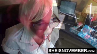 [With Large, Office, Ebony Admin Wet] Office Girl Fuck Her Boss