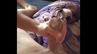 [Handjob, Motion, Motion Handjob] Slow Motion Handjob