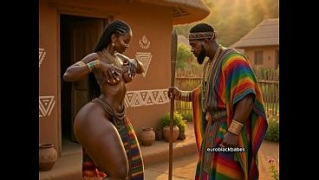 [Handsome, Prince Hardcore Creampie, Village] Sexy African AI Ebony Village Maiden Big Tits And Ass Seduced And Really Fucked By A Good Dick Prince Hardcore
